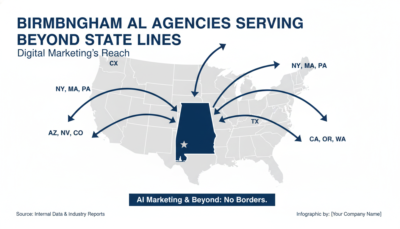 Birmingham AL Agencies Serving Beyond State Lines - top AI marketing agency Birmingham AL in Huntington
, WV