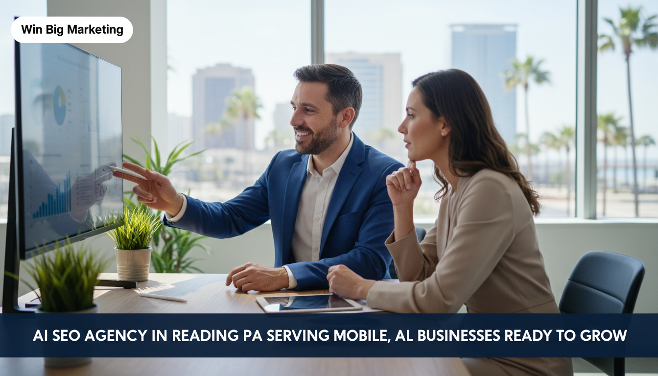 Professional AI SEO agency in Reading PA consultation in Mobile
, AL