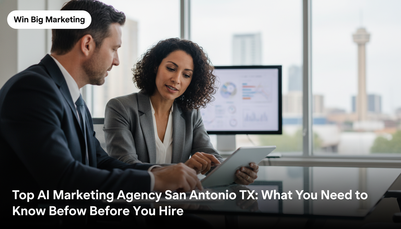 Professional top AI marketing agency San Antonio TX consultation in San Antonio, Texas