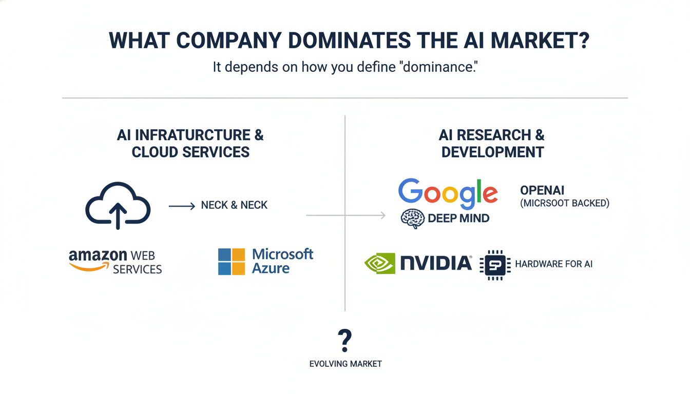 What Company Dominates the AI Market? - top AI marketing agency San Antonio TX in San Antonio, Texas