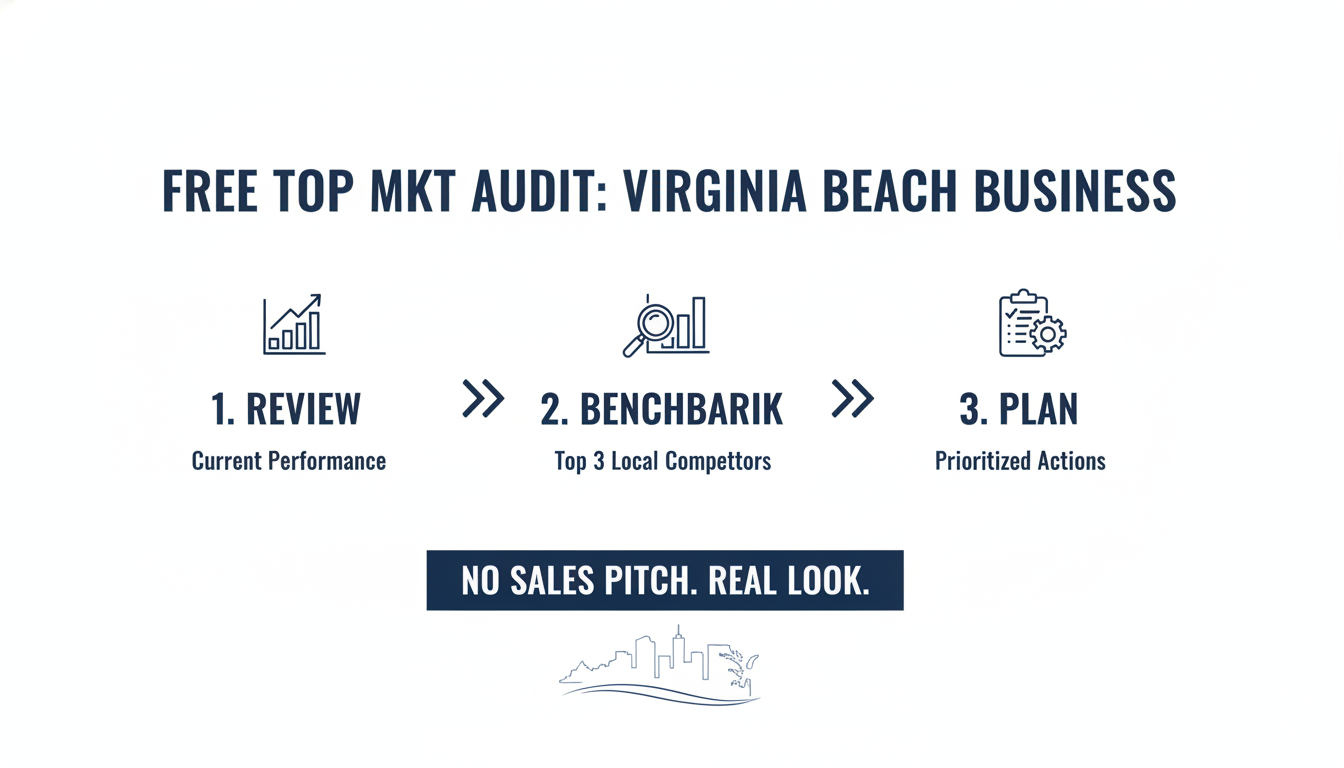 Get a Free Top Mkt Audit for Your Virginia Beach Business - top AI marketing agency Virginia Beach VA in Virginia Beach, Virg