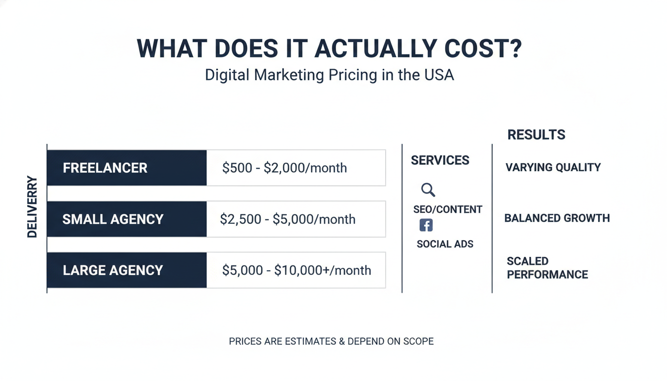 What Does It Actually Cost? - AI digital marketing agency Deltona FL in Huntington
, WV