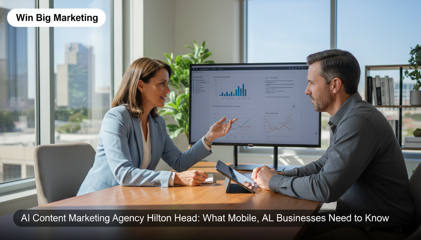 Professional AI content marketing agency Hilton Head consultation in Mobile
, AL