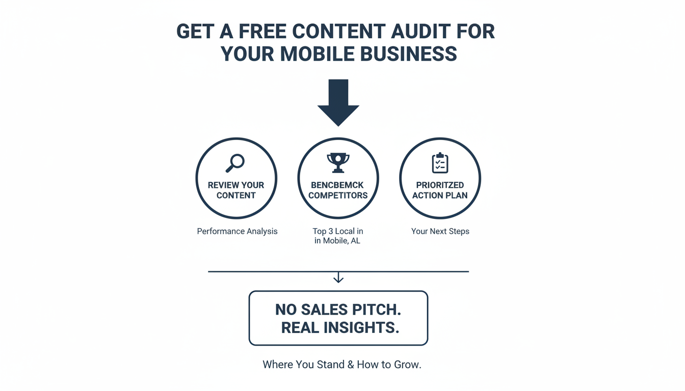 Get a Free Content Audit for Your Mobile
 Business - AI content marketing agency Hilton Head in Mobile
, AL