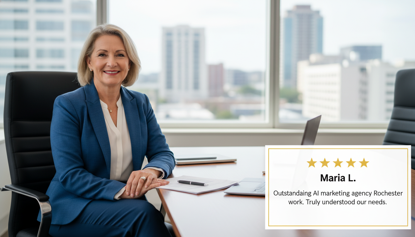 Satisfied AI marketing agency Rochester customer review in Mobile
, AL