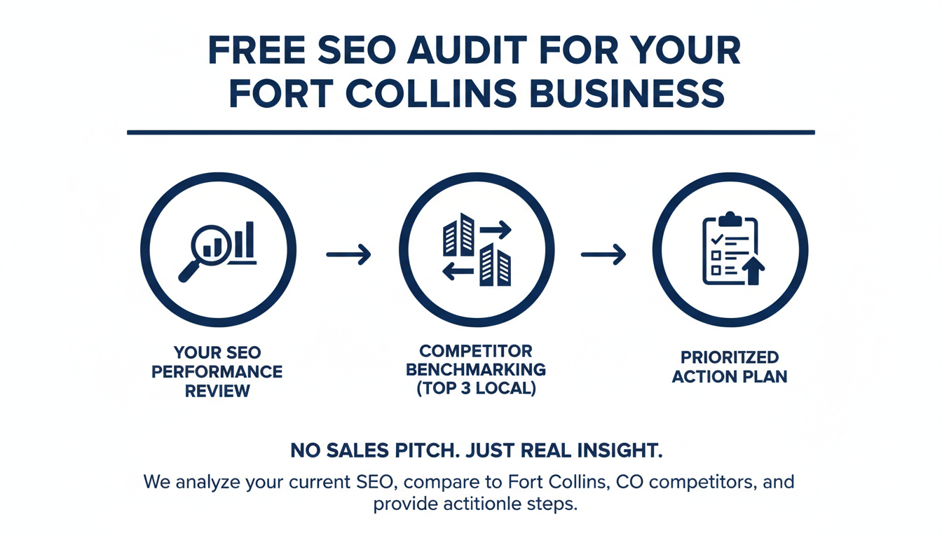 Get a Free SEO Svc Audit for Your Fort Collins
 Business - AI SEO services Fort Collins CO in Fort Collins
, CO