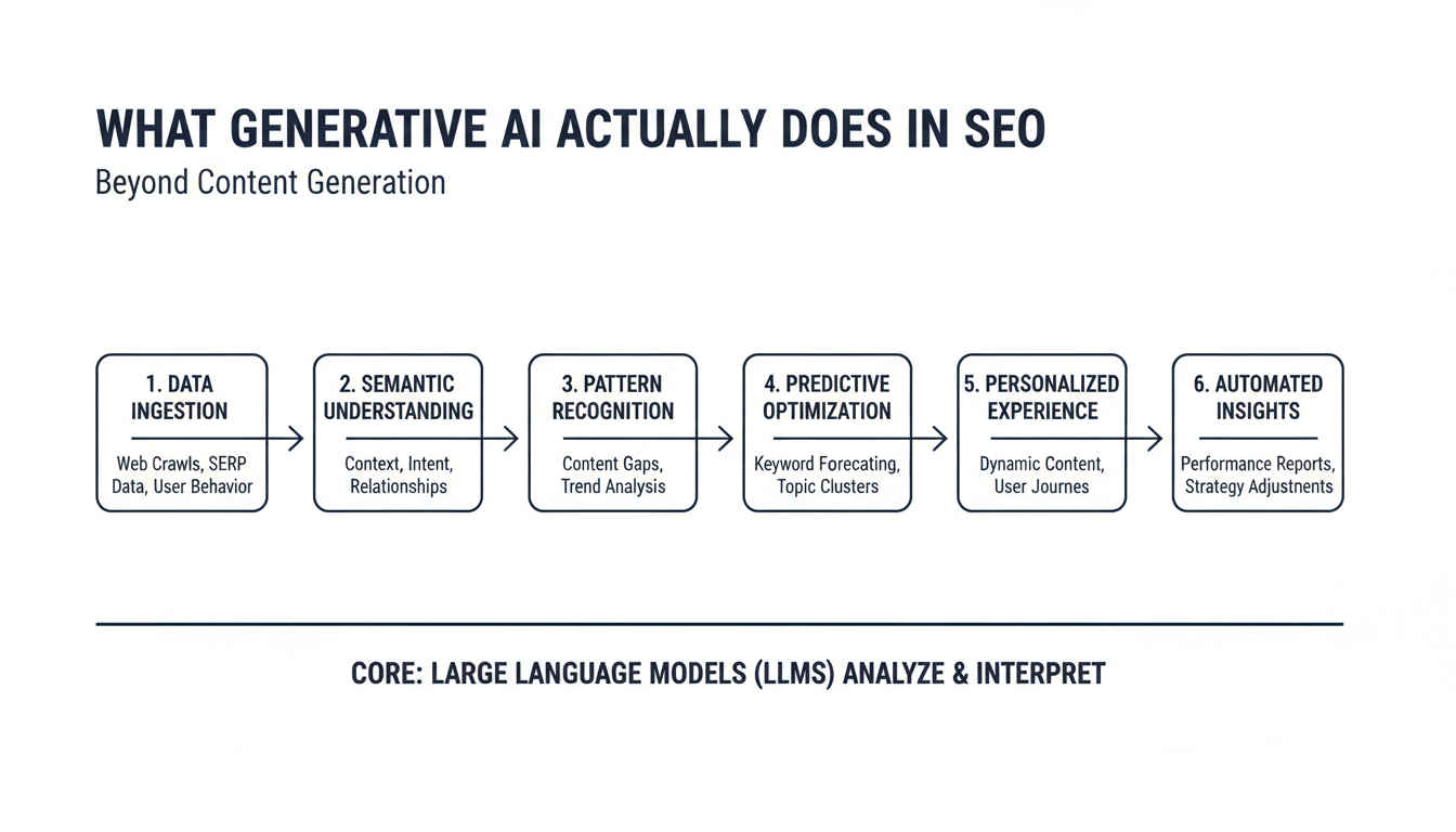 What Generative AI Actually Does in SEO - generative AI SEO agency Jackson in Huntington
, WV