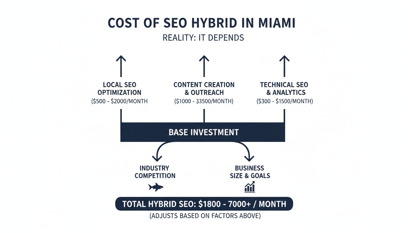 Cost of SEO Hybrid in Miami - SEO agency Miami AI in Miami, Florida