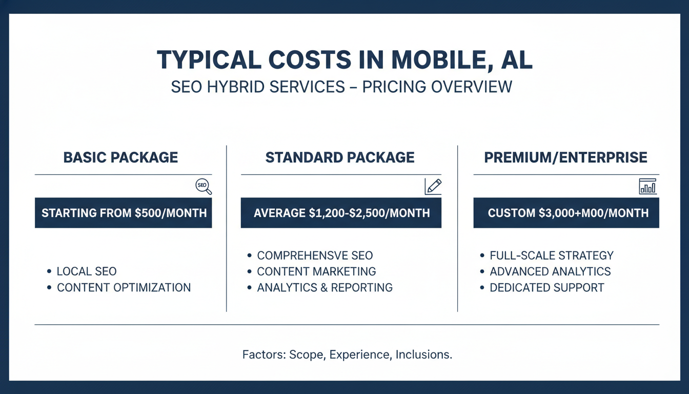 Typical Costs in Mobile, AL - SEO agency Reno AI in Mobile
, AL