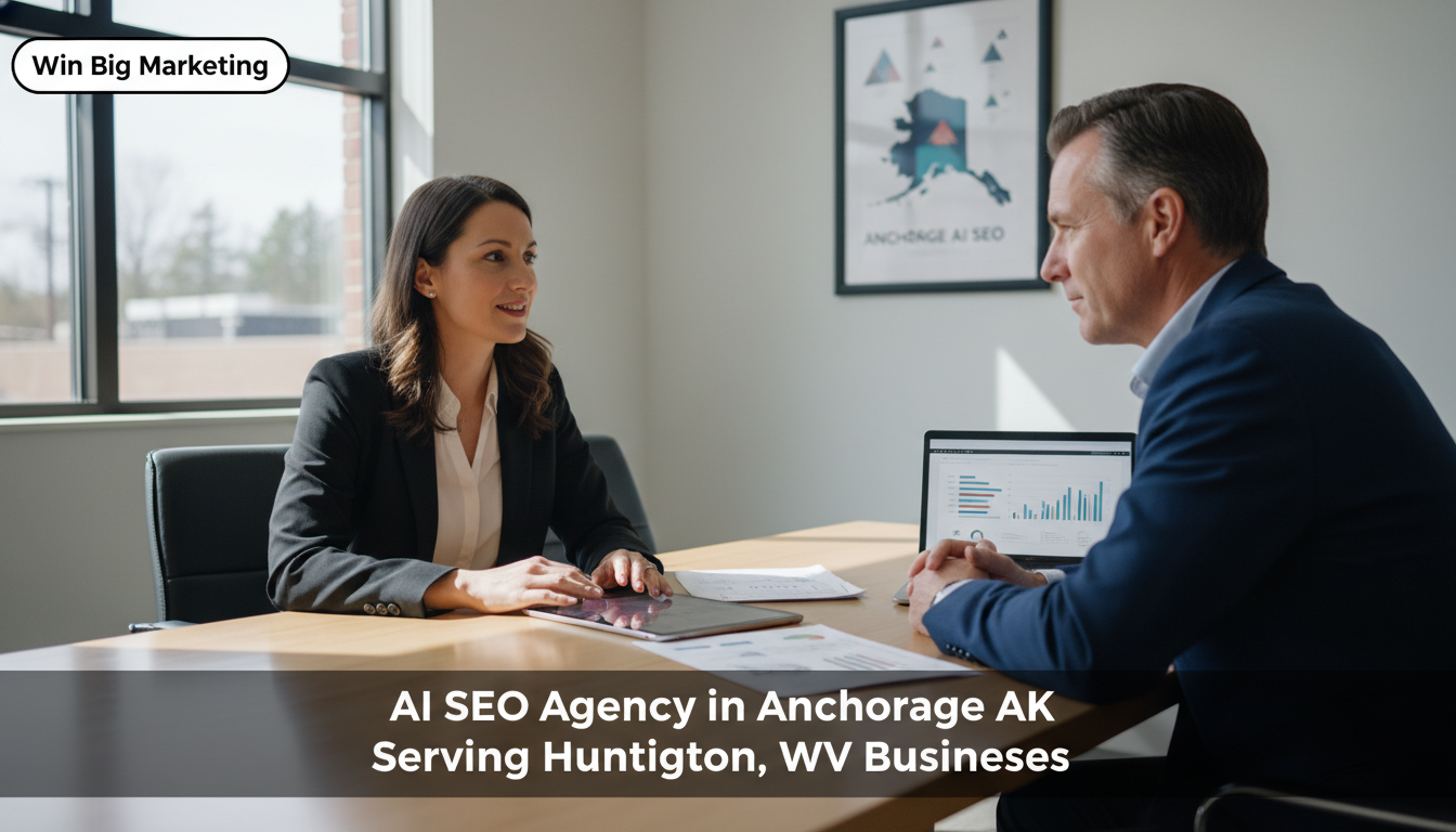Professional AI SEO agency in Anchorage AK consultation in Huntington
, WV