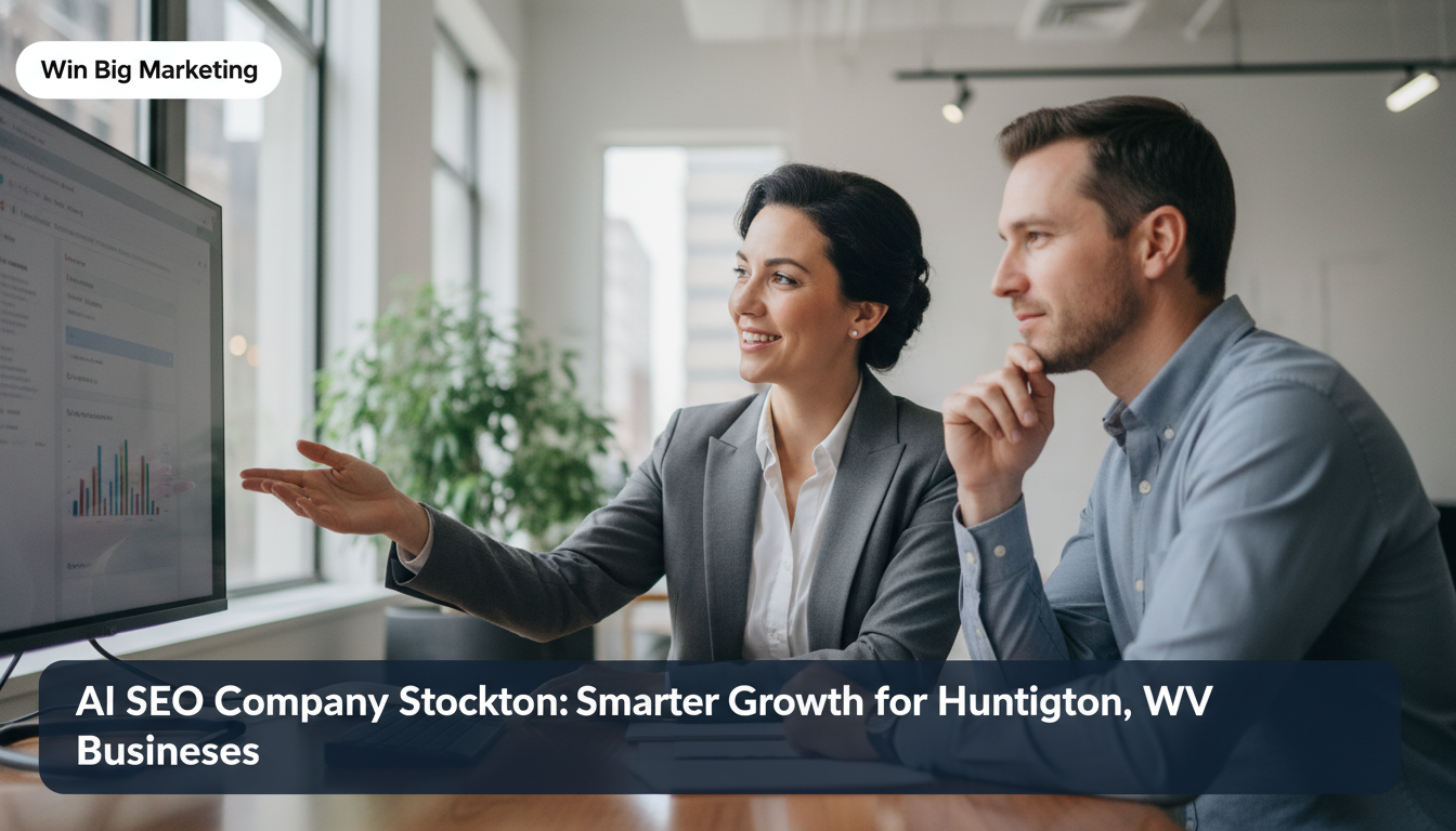 Professional AI SEO company Stockton consultation in Huntington
, WV