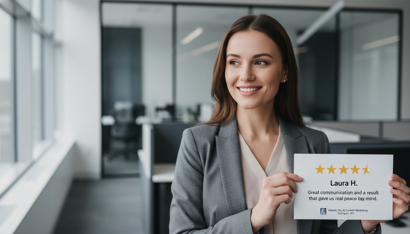 Satisfied AI content marketing agency Atlantic City customer review in Huntington
, WV