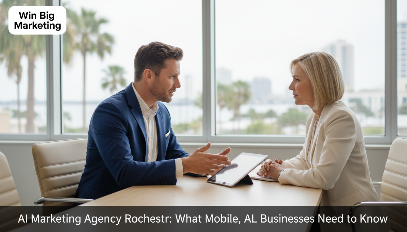 Professional AI marketing agency Rochester consultation in Mobile
, AL