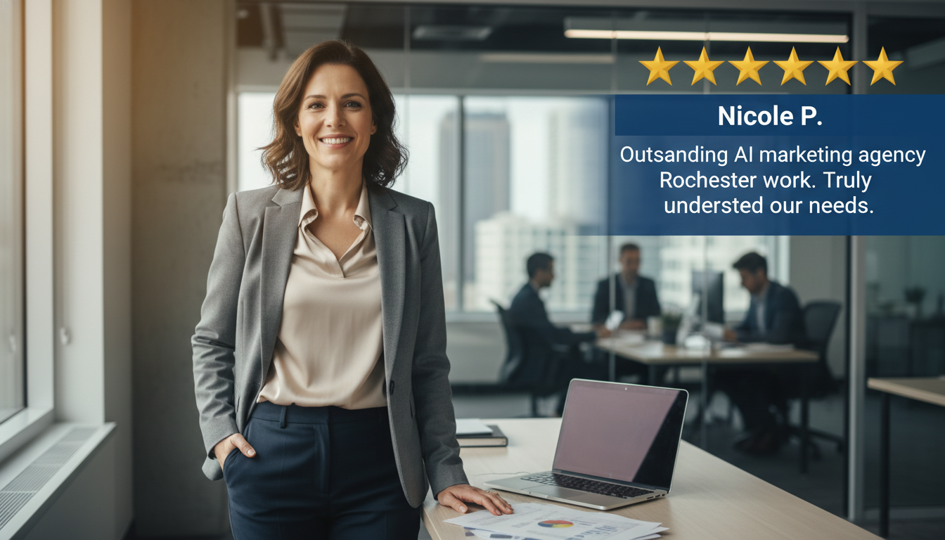 Satisfied AI marketing agency Rochester customer review in Mobile
, AL