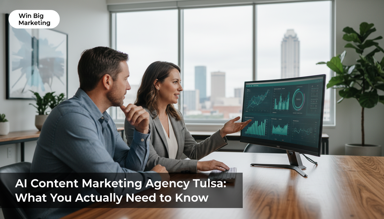 Professional AI content marketing agency Tulsa consultation in Tulsa, Oklahoma