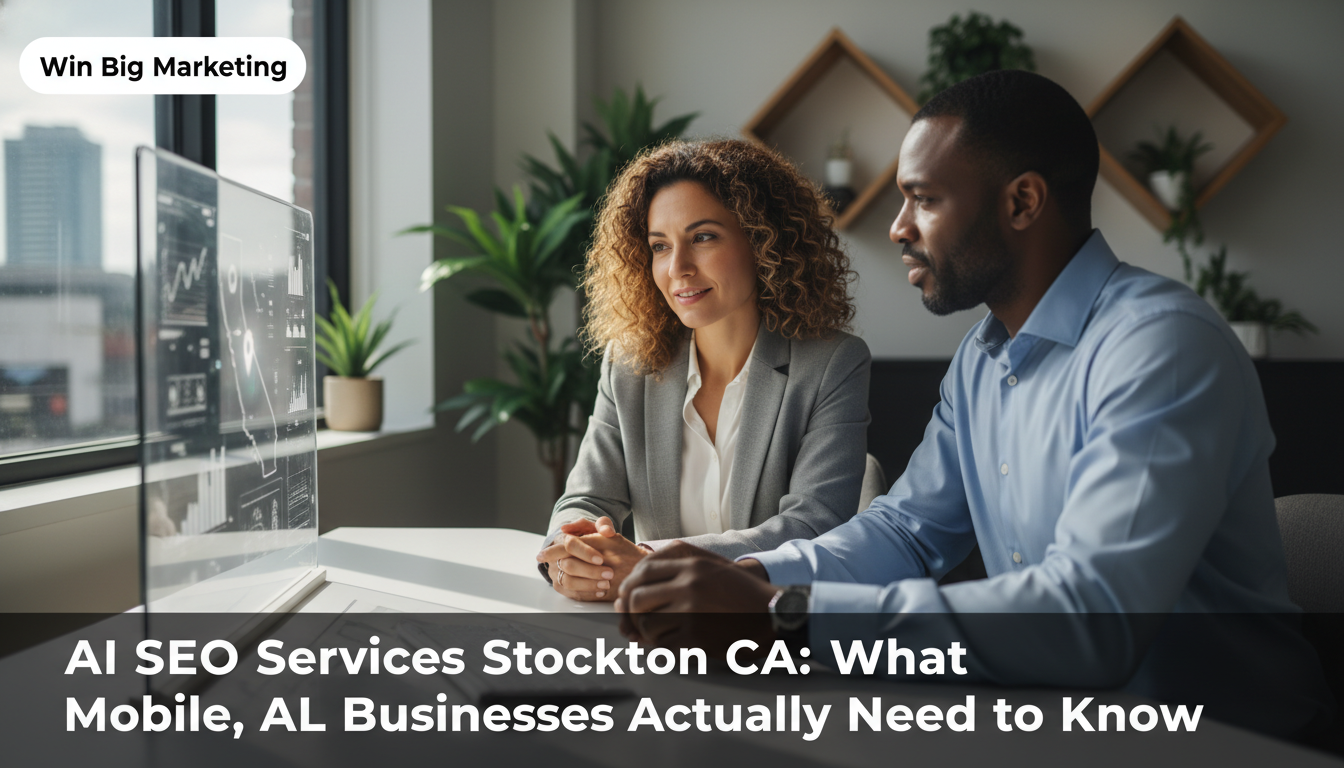 Professional AI SEO services Stockton CA consultation in Mobile
, AL
