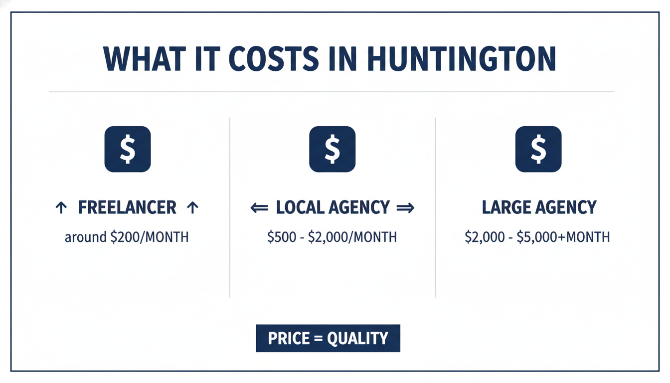 What It Costs in Huntington - AI SEO company Stockton in Huntington
, WV