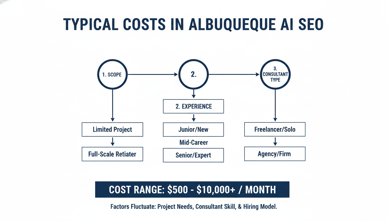 Typical Costs in the Albuquerque Market - AI SEO consultant Albuquerque in Albuquerque, New Mexico