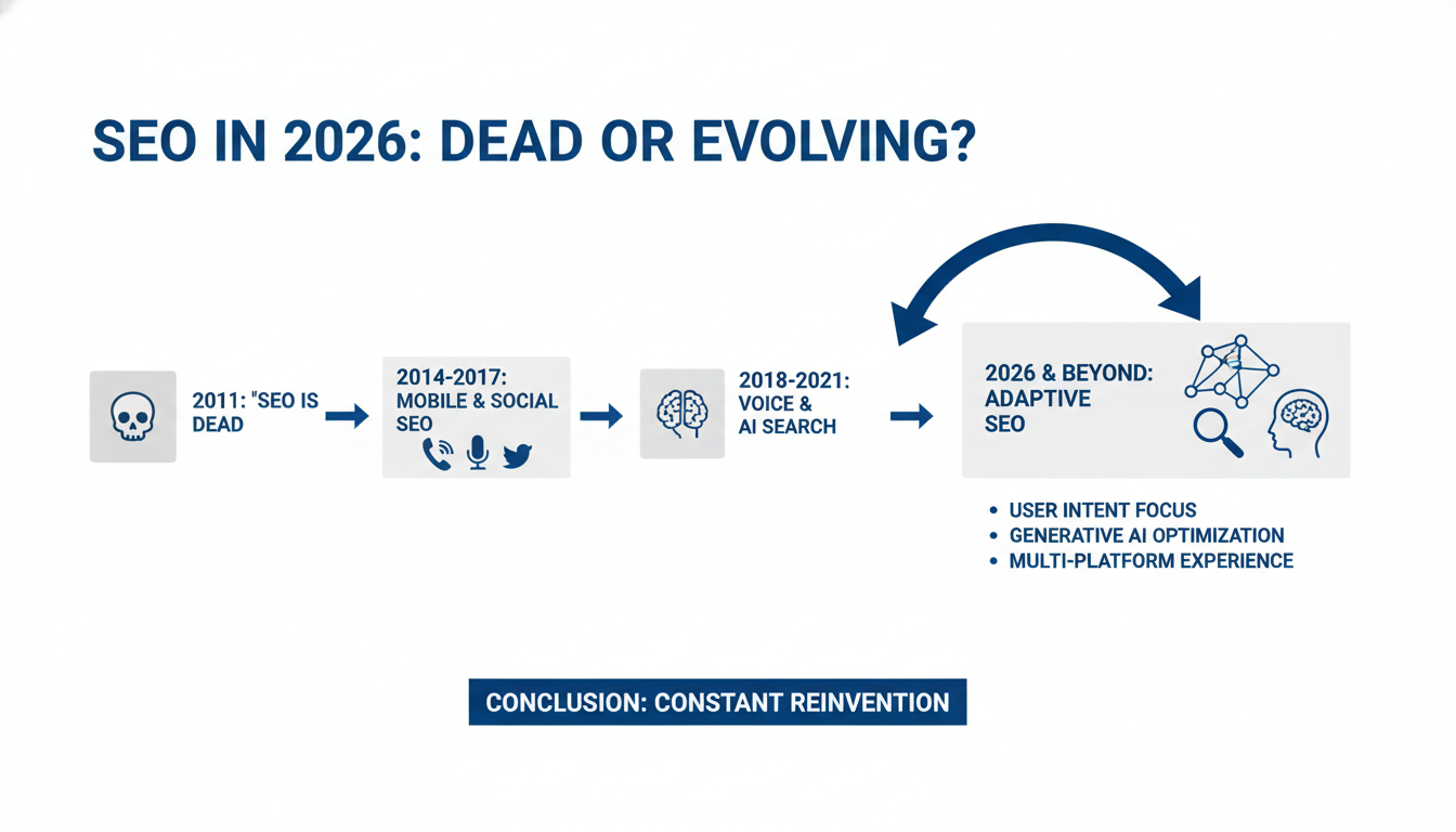 SEO in 2026 Dead or Evolving? - AI SEO services Naples FL in Huntington
, WV