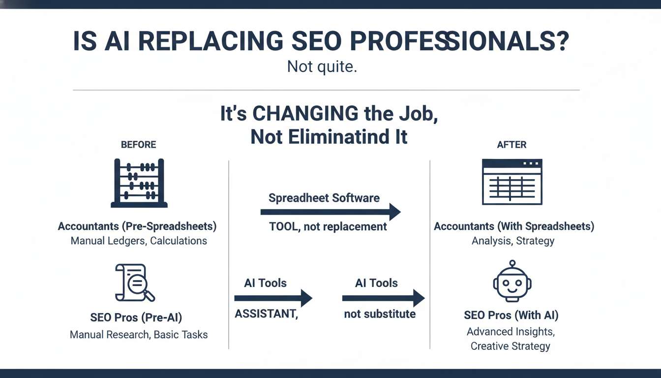 Is AI Replacing SEO Professionals? - SEO agency Providence AI in Mobile
, AL