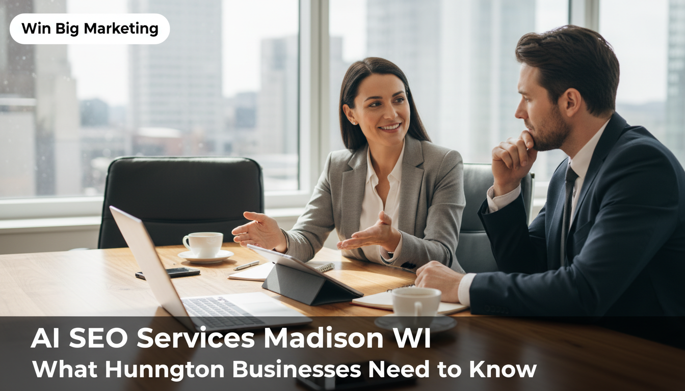 Professional AI SEO services Madison WI consultation in Huntington
, WV