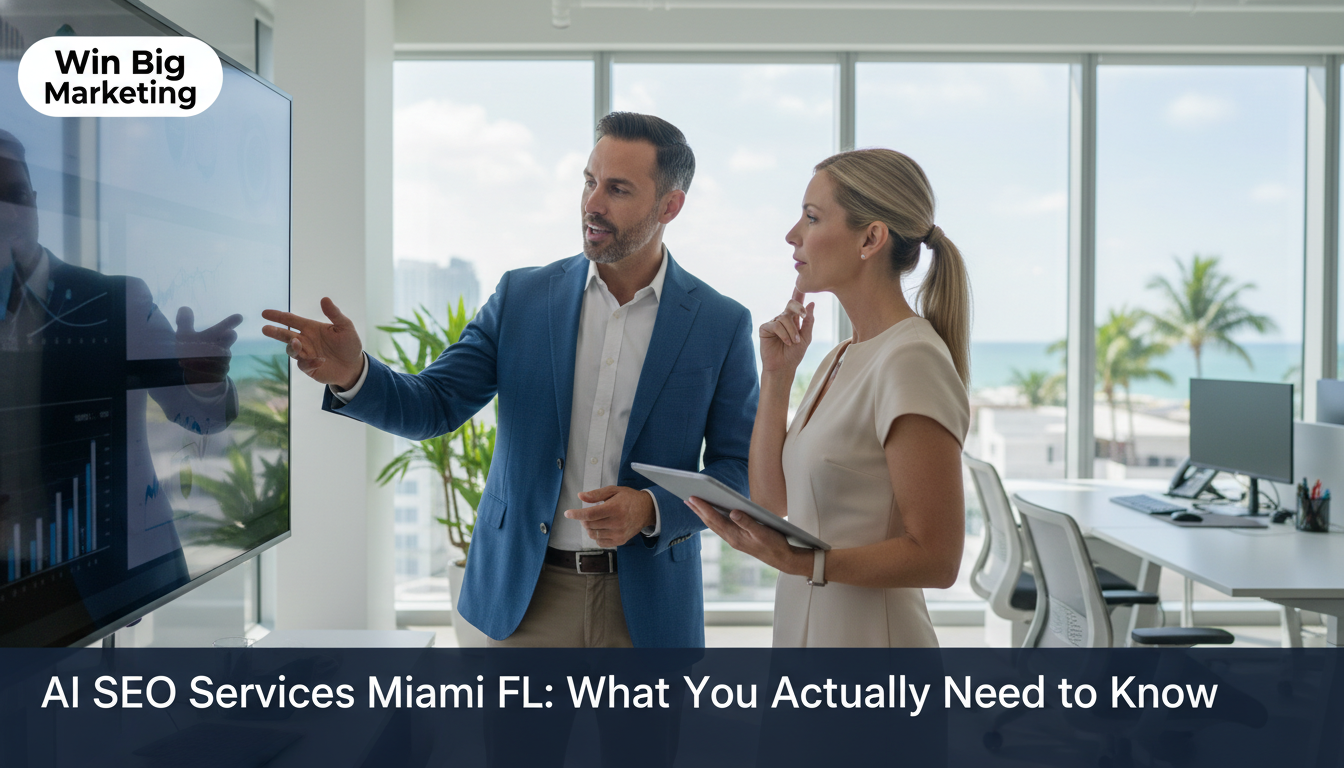 Professional AI SEO services Miami FL consultation in Miami, Florida