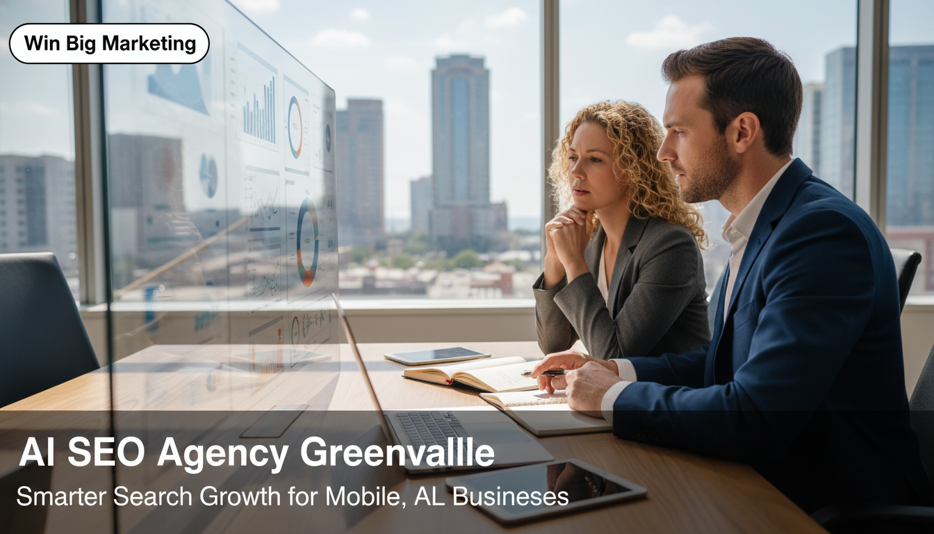 Professional AI SEO agency Greenville consultation in Mobile
, AL