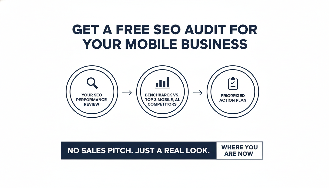 Get a Free SEO Audit for Your Mobile
 Business - AI SEO agency Greenville in Mobile
, AL