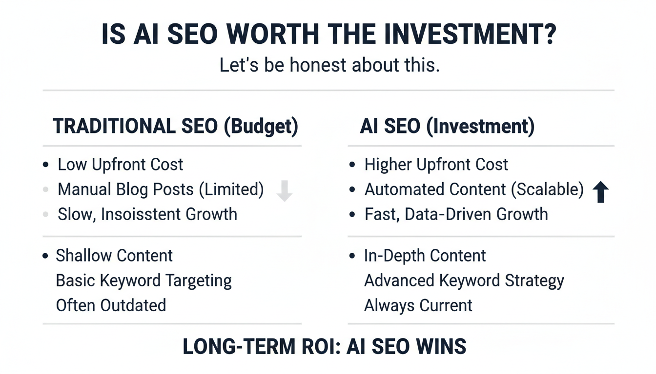 Is AI SEO Worth the Investment? - AI SEO agency Greenville in Mobile
, AL