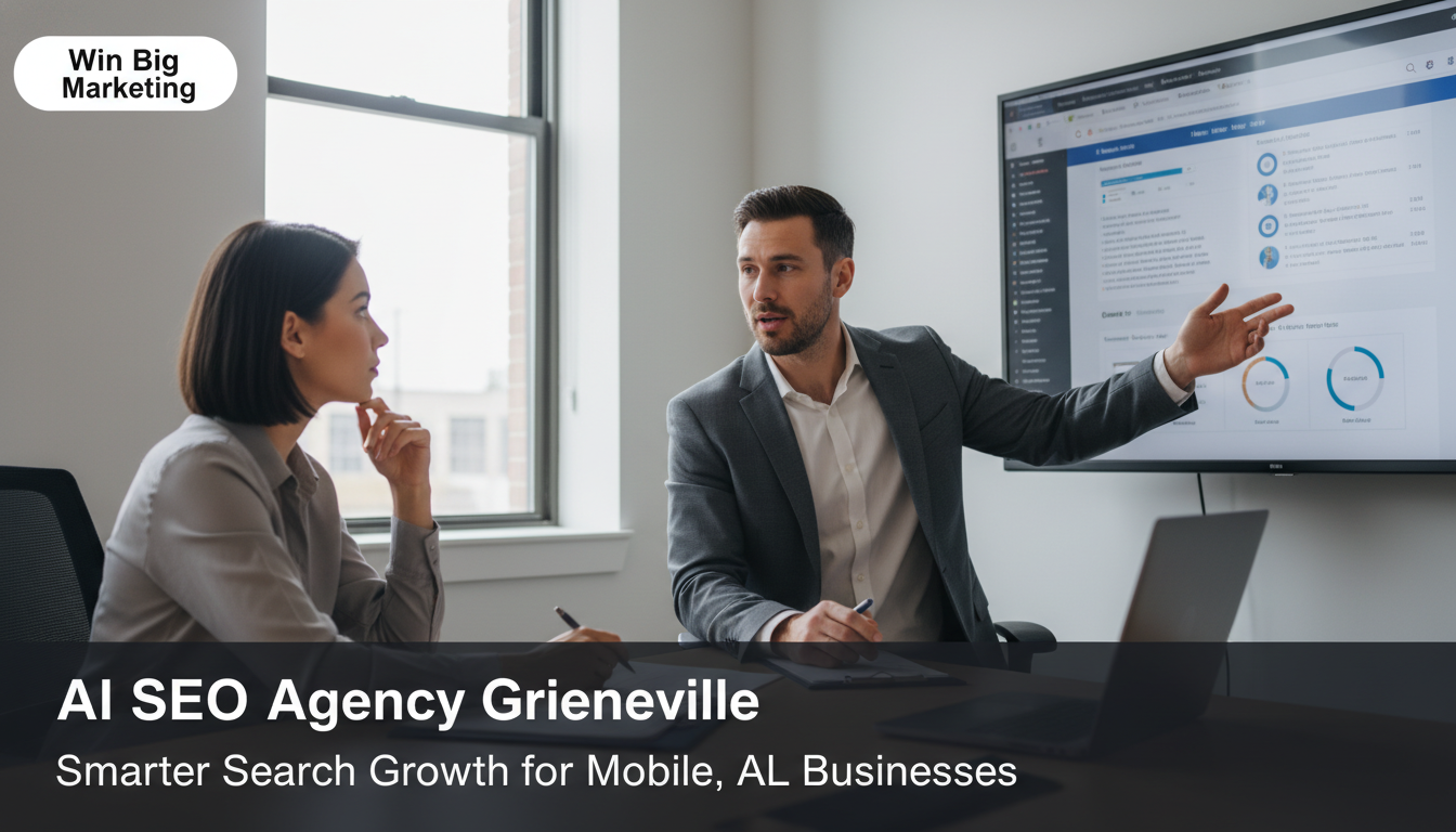 Professional AI SEO agency Greenville consultation in Mobile
, AL
