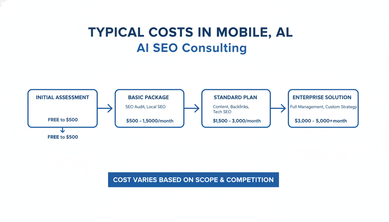 Typical Costs in Mobile, AL - AI SEO consultant Reno in Mobile
, AL