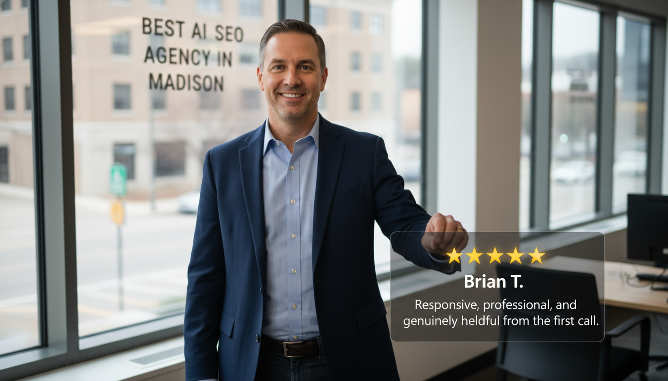 Satisfied best AI SEO agency in Madison customer review in Huntington
, WV