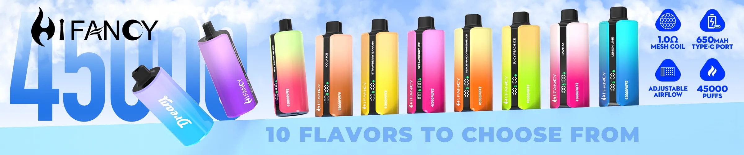 HIFANCY DREAM 45000 PUFFS