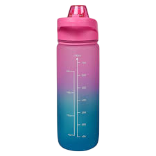 Gourde sport 750 ml bleu/rose - Benson Outdoor
