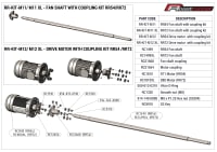 RR-KIT-M12 Drive Motor with coupling kit