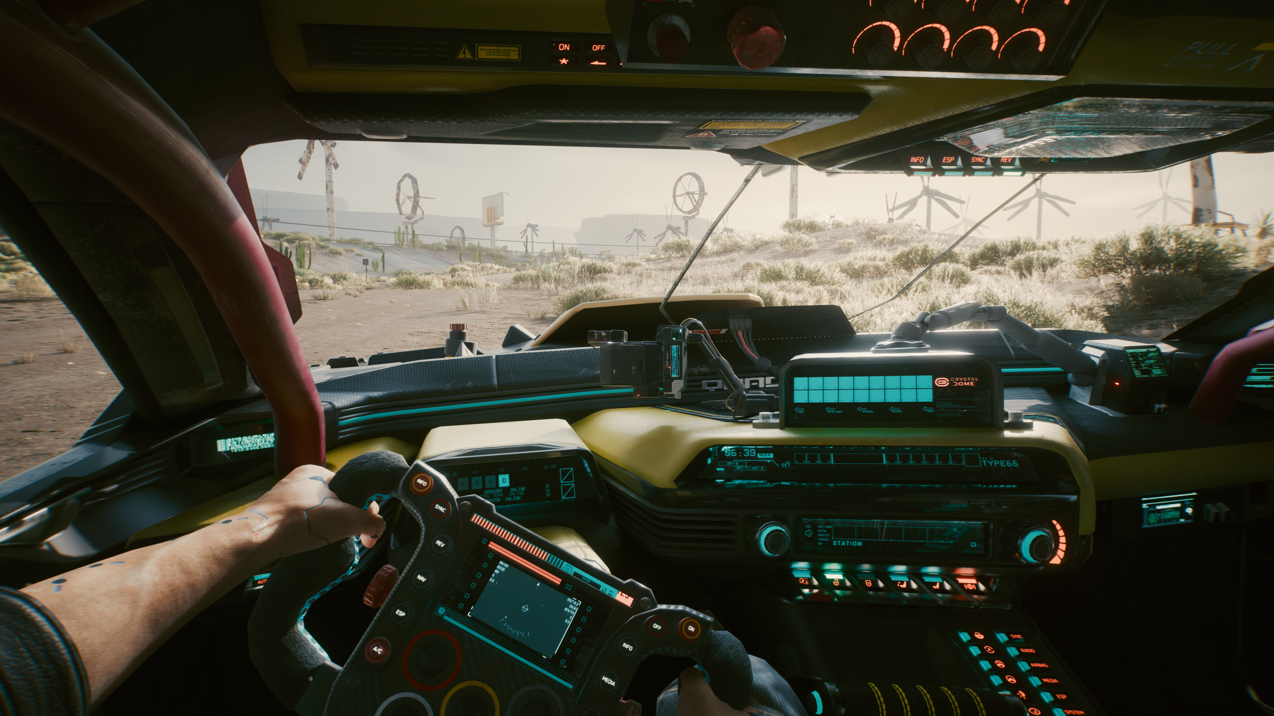 Going for a spin in Cyberpunk 2077