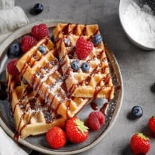 Caramel Waffle from El-Aswany