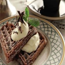 Chocolate Waffle from El-Aswany