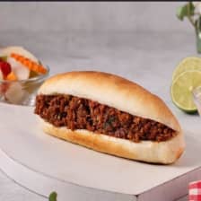 Minced Sausage Sandwich from El-Aswany