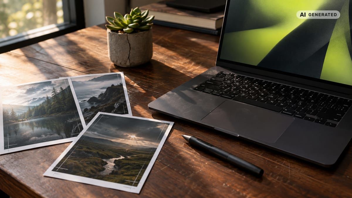 Using AI for Photo Editing: A Practical Workflow Guide for Creative Teams (detail) (AI generated image)