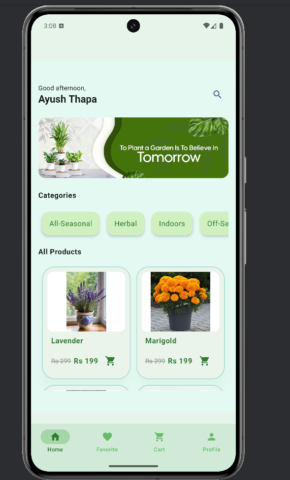 PotPlant(Mobile App) screenshot 4