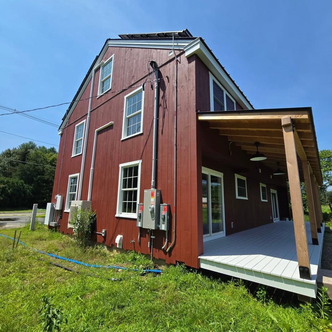 Exterior Wood Staining: Siding & Deck Refinishing - after