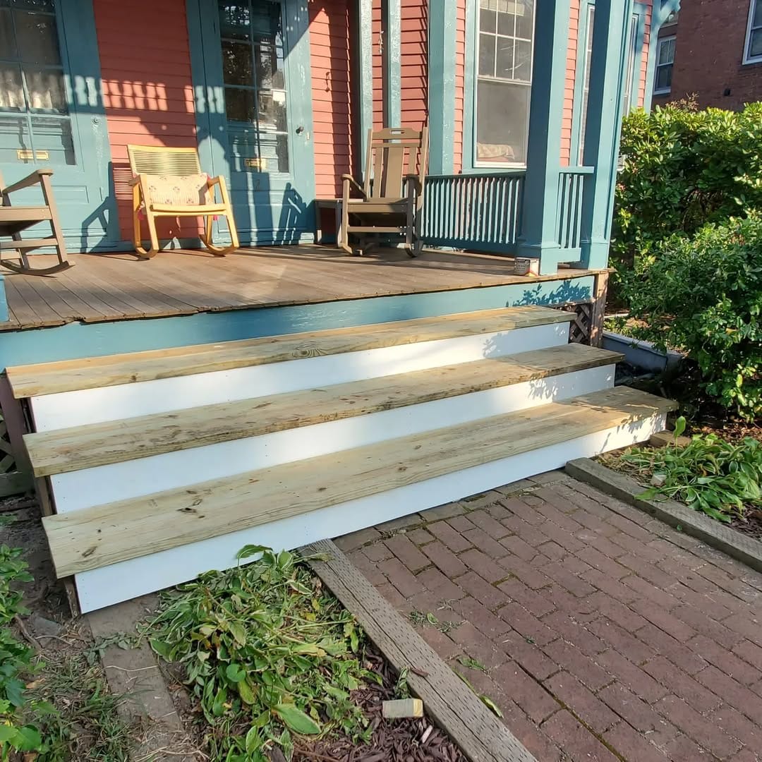Exterior Carpentry & Surface Repair: Stair Replacement - after