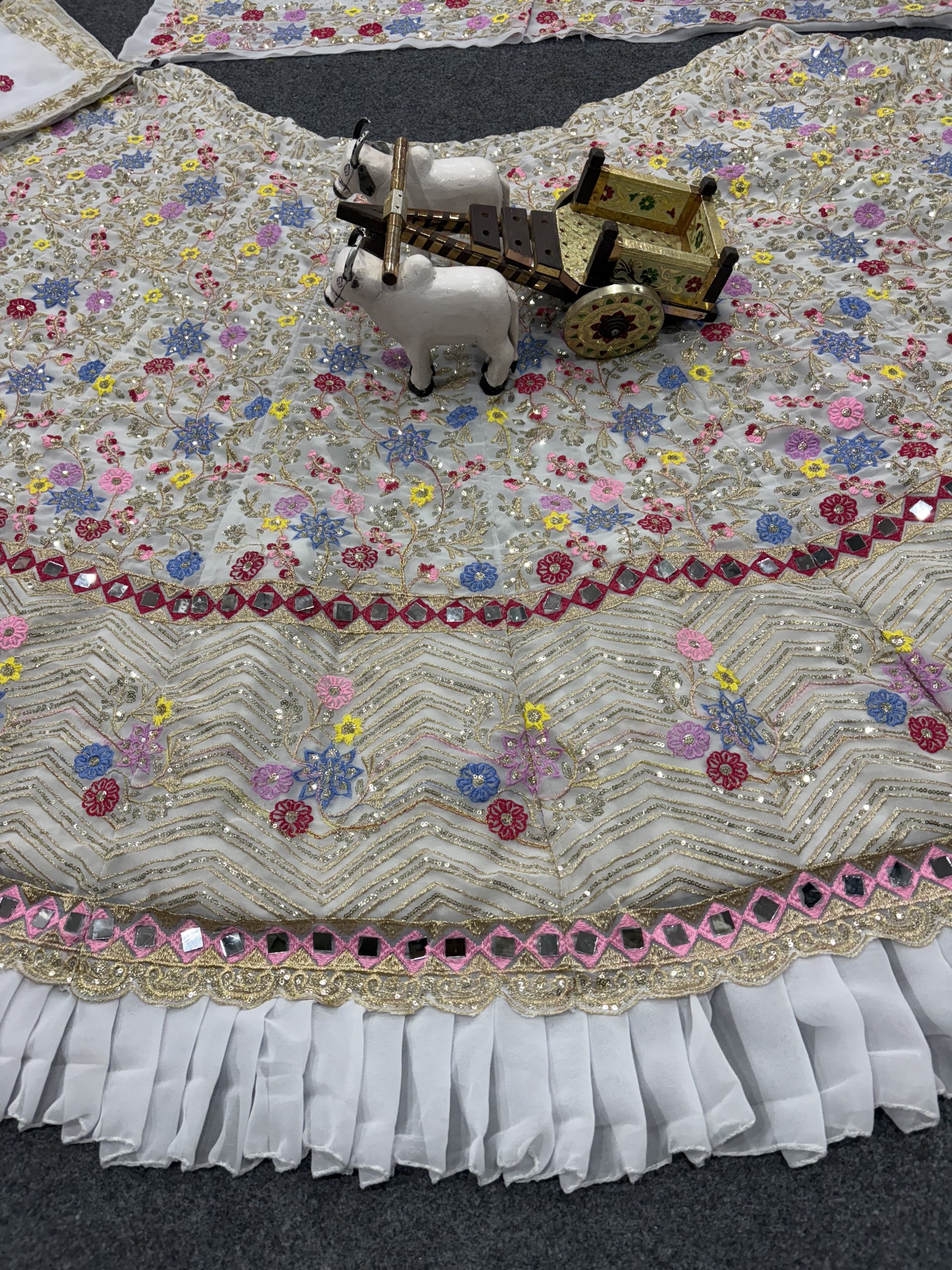 Floral Embroidered Lehenga Choli — photo 8
