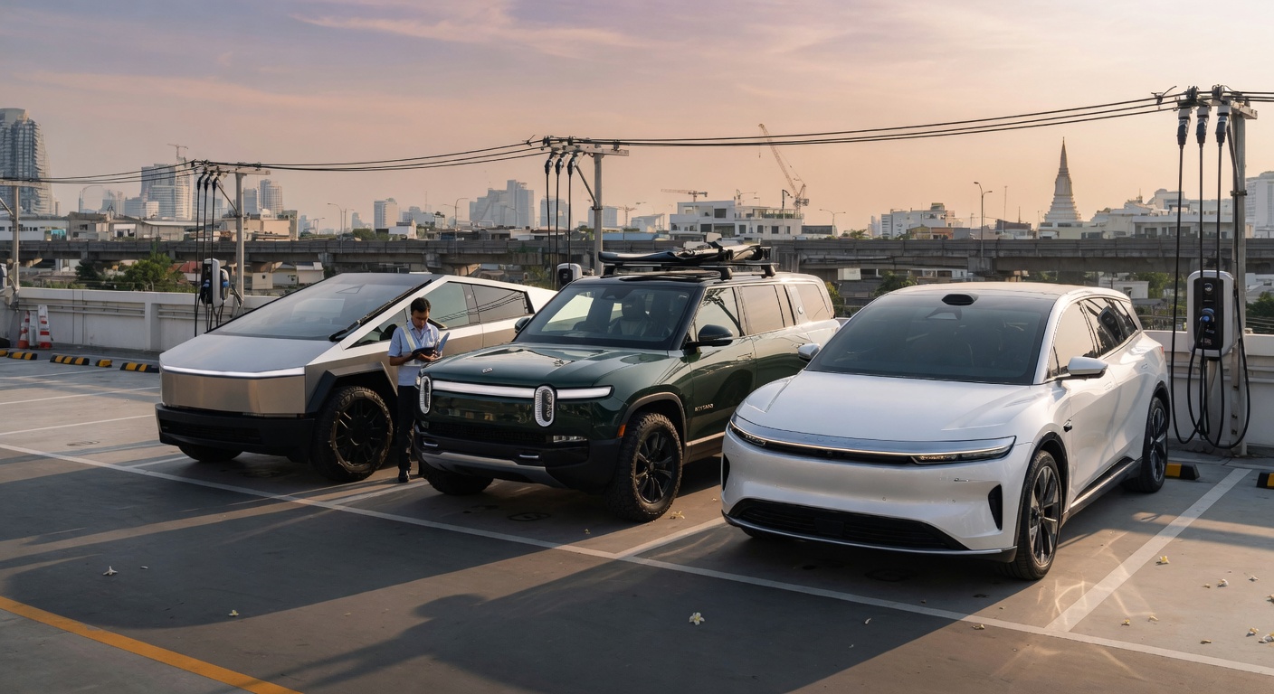 2026 EV Cars Compared: Tesla vs Rivian vs Lucid Performance