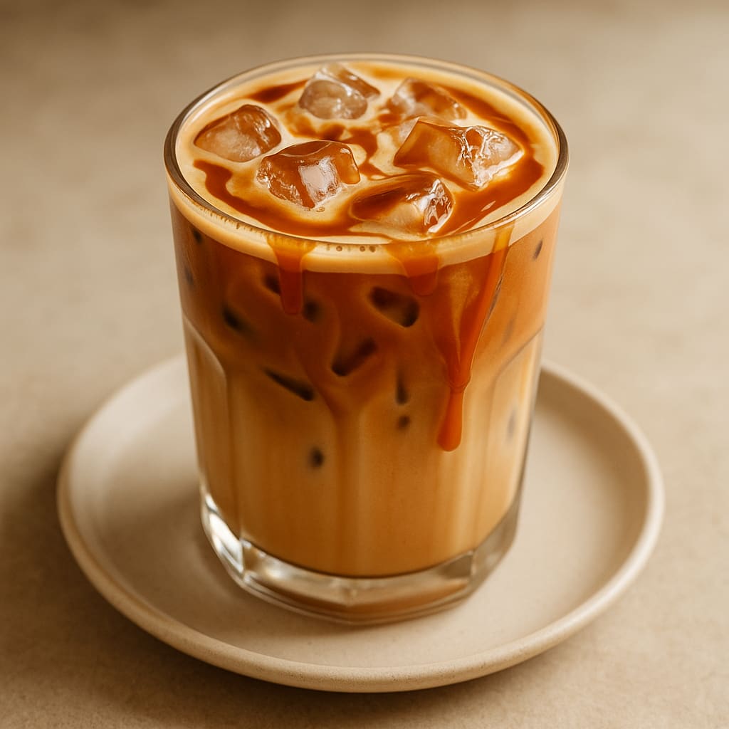 Iced Caramel Latte
