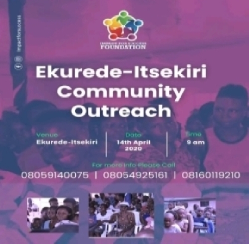 Community Awareness Program (CAP) -  Ekurede Itsekiri Outreach