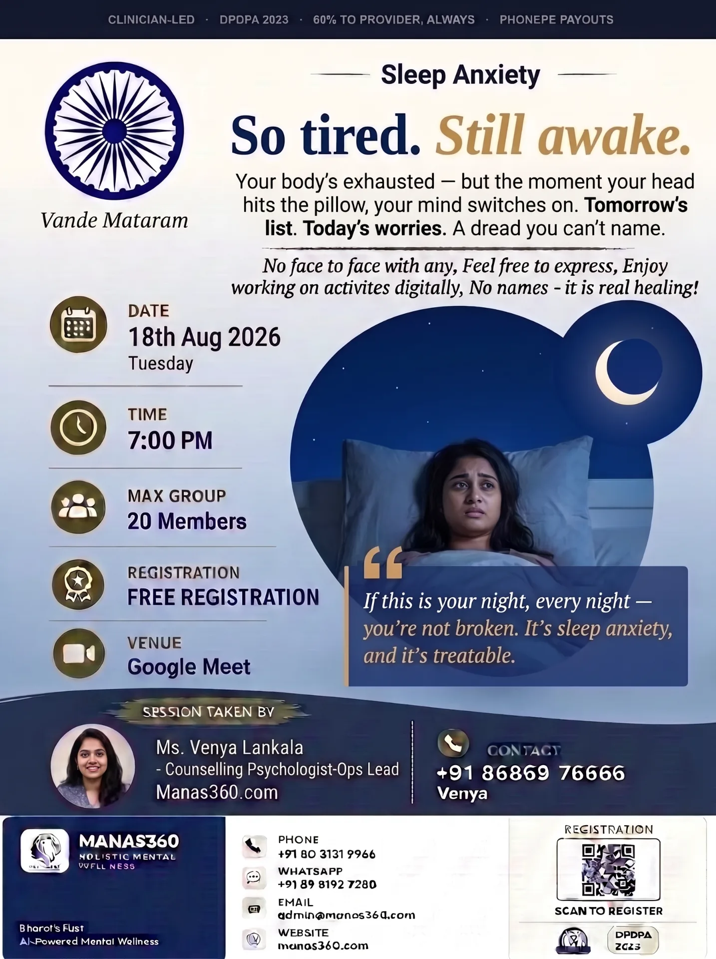 Why You're So Tired But Can't Sleep: Understanding Sleep Anxiety in the Burned-Out Professional