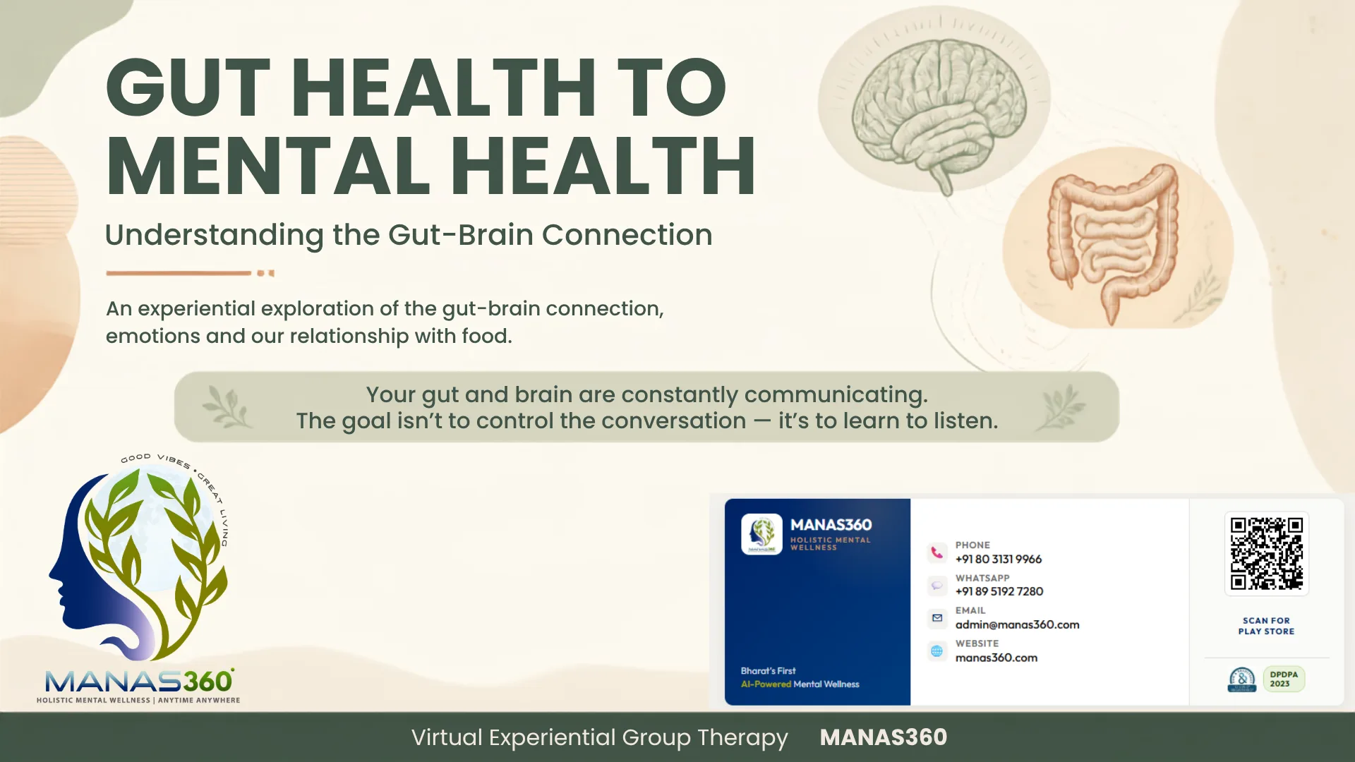 Gut Health to Mental Health: The Conversation Between Your Gut and Brain
