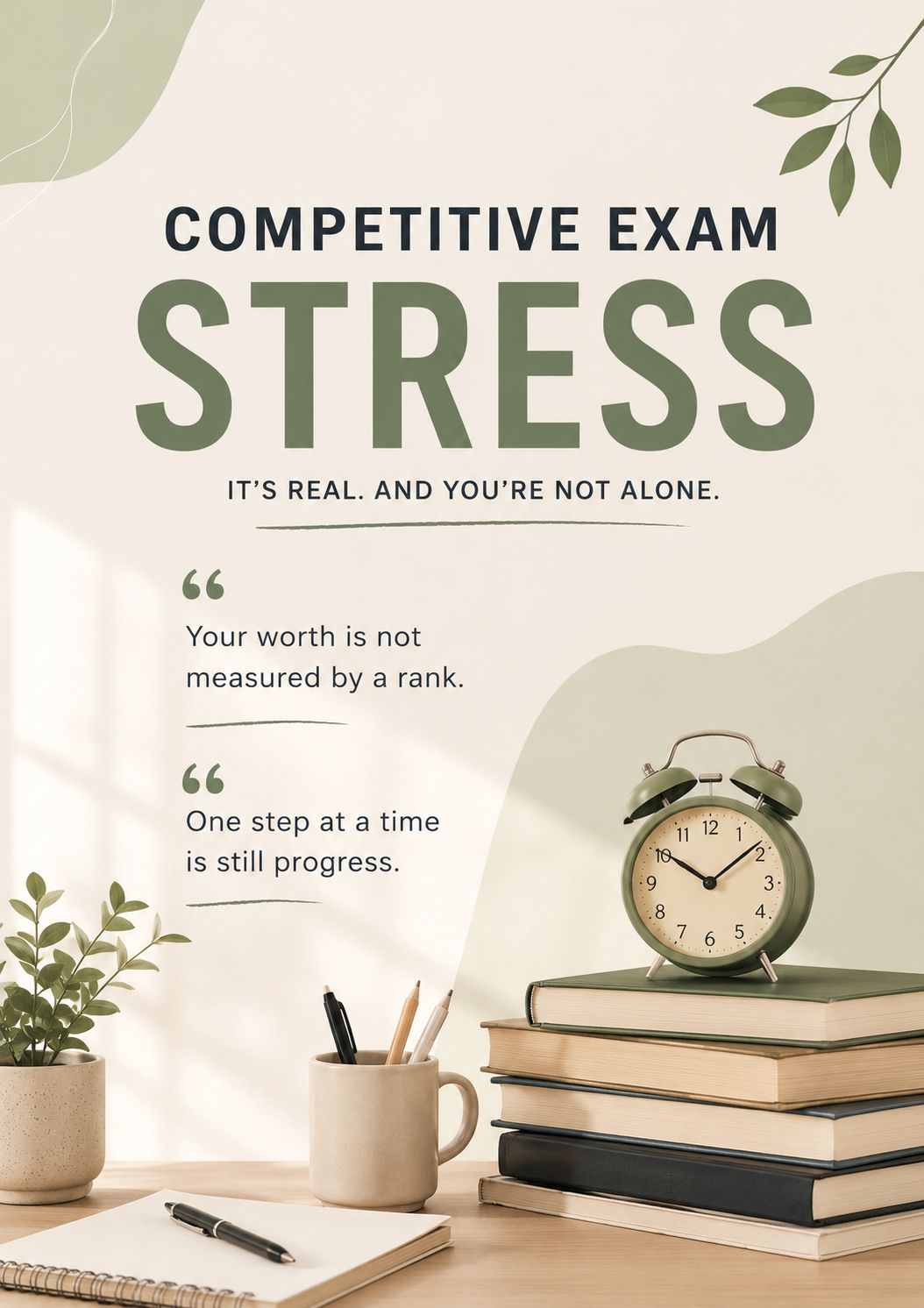 Competitive Exam Stress: When Preparation Starts Feeling Like Pressure
